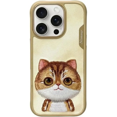 Nimmy Калъф Nimmy Big Eyed Pet 2.0 Cat за iPhone 16 Pro Max - зелен (6971080319747)
