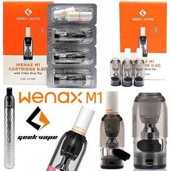GeekVape Wenax M1 Filter Pod cartridge 1,2ohm 3 ks