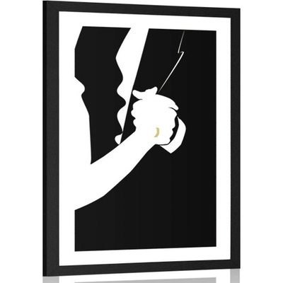 Plakát s paspartou zpečetění lásky - 60x90 no frame