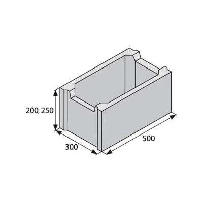 BEST ZTRACENÉ BEDNĚNÍ 30 výška 250mm, přírodní v.250/š.300/d.500