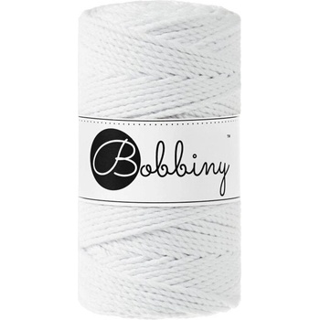 Bobbiny 3PLY Macramé Rope 3 mm 100 m White юта (TS-E006)