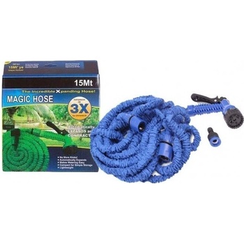 Magic Hose 15m zahradní flexibilní hadice modrá