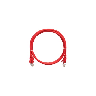NIKOMAX Patch кабел S/FTP, CAT6a, PVC, 0, 5 m, червен NMC-PC4SA55B-005-RD (NMC-PC4SA55B-005-RD)