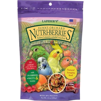 Lafeber Nutri Berries Sunny Orchard Small Parrot 284 g