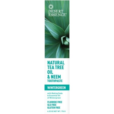 Desert Essence Pasta na zubyTea tree olej a neem 176 ml