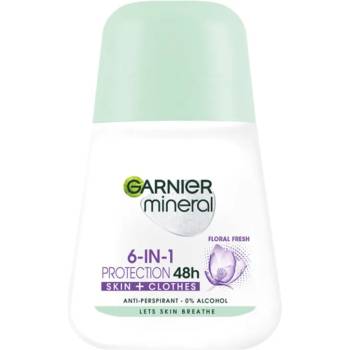 Garnier Mineral 5 Protection рол- он против изпотяване 48 часа (Floral Fresh) 50ml