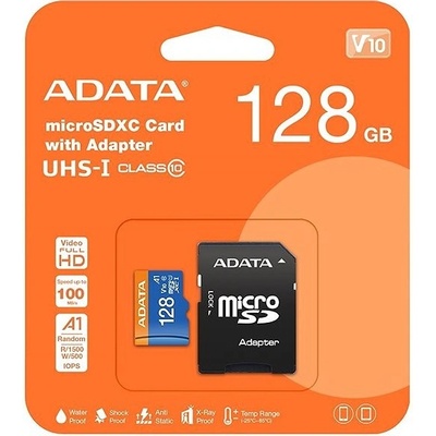 Adata MicroSDXC 128GB Premier AUSDX128GUICL10A1-RA1