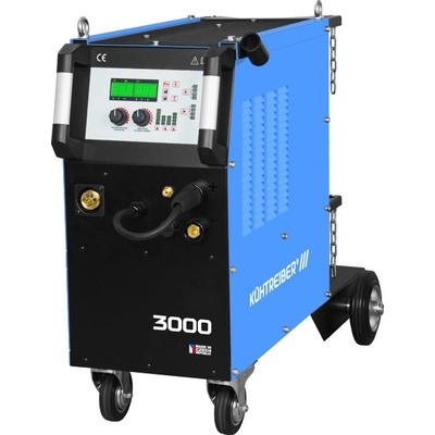 Kühtreiber KITin 3000 Multi MIG Synergic V2 + hořák + ventil + láhev CO2 plná + samostmívací kukla