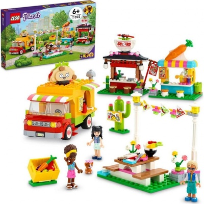 LEGO® Friends 41701 Pouličný trh s jedlom