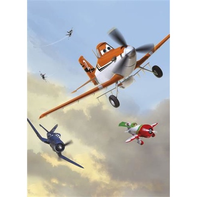 Komar 4-452 Fototapety Disney Lietadlá Dusty a priatelia rozmer 184 cm x 254 cm