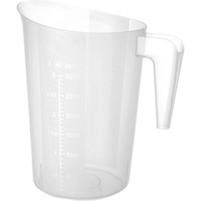 Stohovatelná polypropylenová odměrka, HENDI, 3L, ø181x(H)233mm