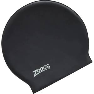 Zoggs Шапка за плуване Zoggs Long Hair Latex Cap Swim cap - Black - размер One Size (581-0265-0111)