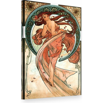 Obraz na plátne TANEC – Alfons Mucha - 80x50 cm