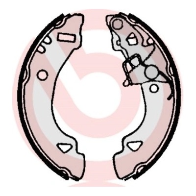 Sada brzdových čeľustí BREMBO S 23 512