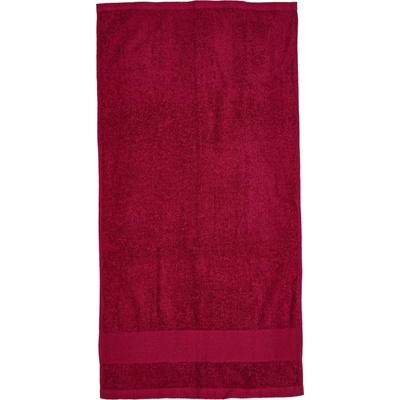 Fair Towel Organic Cozy Bath Sheet bavlnený uterák FT100BN 100 x 150 cm burgundy