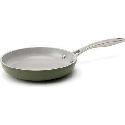 Elmich Nepřilnavá keramická pánev Zen 20 cm - olivově zelená