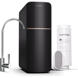 Klarstein PureLine 600, филтрираща система, обратна осмоза, 600 GPD / 2270 литра/ден (WFT1-PureLine600Blac) (WFT1-PureLine600Blac) - klarstein