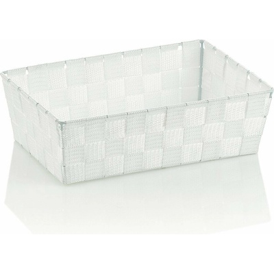 KELA Koš ALVARO PP, bílá 29,5x20,5x8,5cm KL-23020