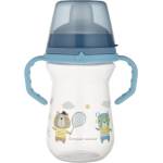 Canpol babies Неразливаща чаша със сламка Canpol - Bonjour Paris, 250 ml, синя (56/613_blu) - ozone