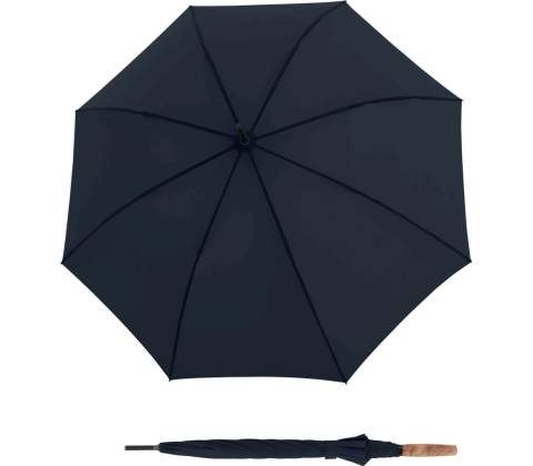 Knirps Timber Stick Automatic Navy