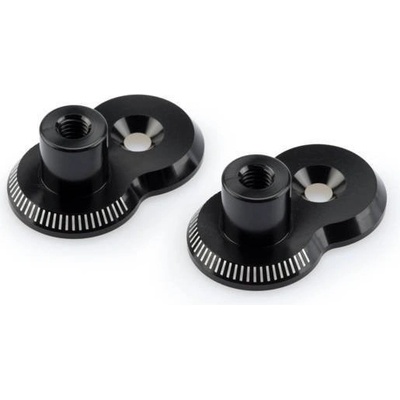 Sada adaptérů pro nastavitelné posuny stupaček PUIG 3838N 20mm černý 3838N