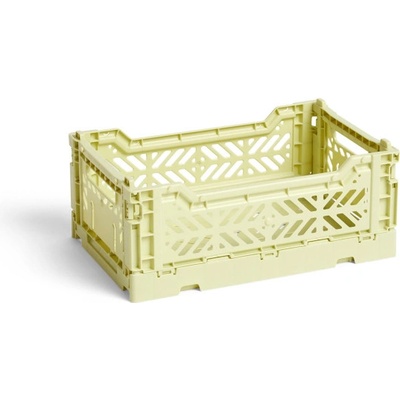 HAY Úložný box Crate S lime