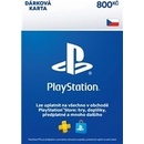 PlayStation Store predplatená karta 800 Kč