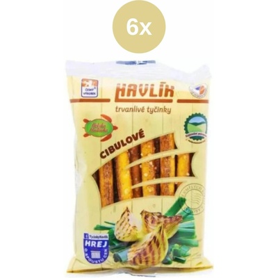 Havlík tyčinky cibuľkové 6x90 g