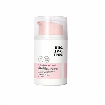 One. Two. Free AHA + PHA Clarifying Facial Mask Маска за лице дамски 50ml