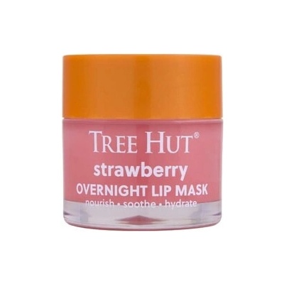TREE HUT Strawberry Overnight Lip Mask Maska na rty 17 g