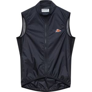 CafÉ du cycliste Мъжко ветрозащитно яке за колоездене CAFÉ DU CYCLISTE Lina Cycling vest - Black (054-0401-0113)