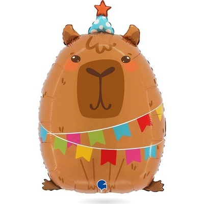 GRABO Kapybara party 23" 58cm fóliová balónek nafukovací – Hledejceny.cz