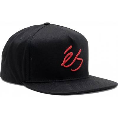 És Script Snapback Black