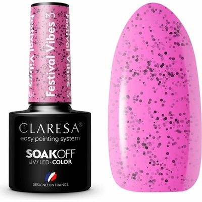 Claresa Gél lak Festival Vibes 3 5 g