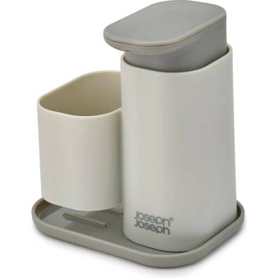 JOSEPH JOSEPH Dávkovač s místem pro houbičku Duo 851679, 240ml, šedý