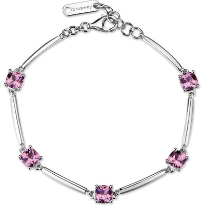 BROSWAY Náramek Fancy Tender Pink Ag 925/1000 FTP06