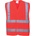 Portwest hi-vis c470 / Светлоотразителна жилетка - hv червена s/m (c470rers/m)