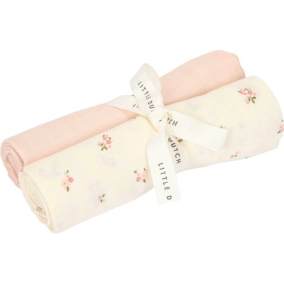 Little Dutch Бебешки памучни пелени Little Dutch - Fairy Blossom/Blossom, 2 броя, 70 х 70 cm (TE51894031)