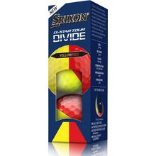 Srixon Q-Star Tour Divide 6 žluto/červené 3 ks