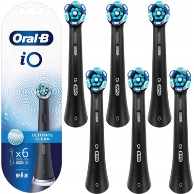 Oral-B iO Ultimate Clean Black 6 ks