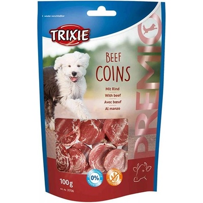 TRIXIE PREMIO Beef Coins, говежди монети 100 г