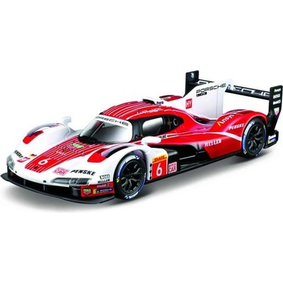 Bburago Bburago 1: 43 Race Porsche 963 Nr. 6 - в декоративна кутия