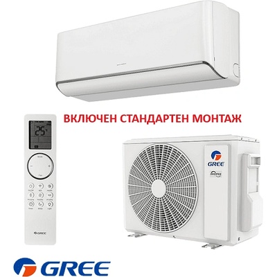 ИНВЕРТОРЕН КЛИМАТИК С БЕЗПЛАТЕН МОНТАЖ gree airy gwh12avcxd 12 000 btu