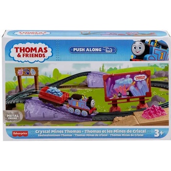 Mattel Игрален комплект Кристалните мини Thomas & Friends Crystal Mines Thomas от серията TrackMaster Push Along, HGY83