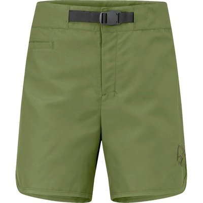 Norrona femund silent grid Shorts Women zelená