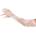 Leg Avenue Opera Length Floral Net Gloves 2033 White
