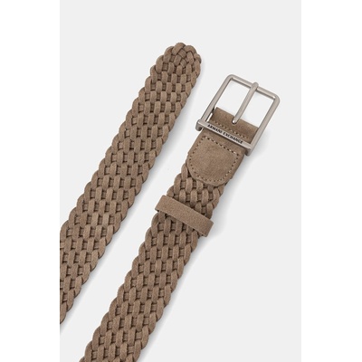Armani Exchange платнен колан мъжки от велур (XM002661.AF22851)