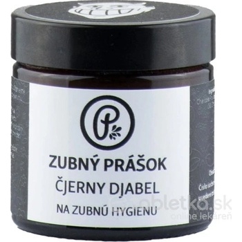 Panakeia Zubný Prášok Čjerny Djabel 60 ml