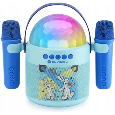 Karaoke disco reproduktor pro děti GoGEN BOBDISCO růžový
