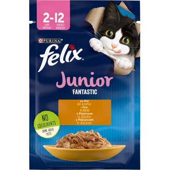 Felix Fantastic Felix Junior Fantastic пауч с пиле - 0.085кг